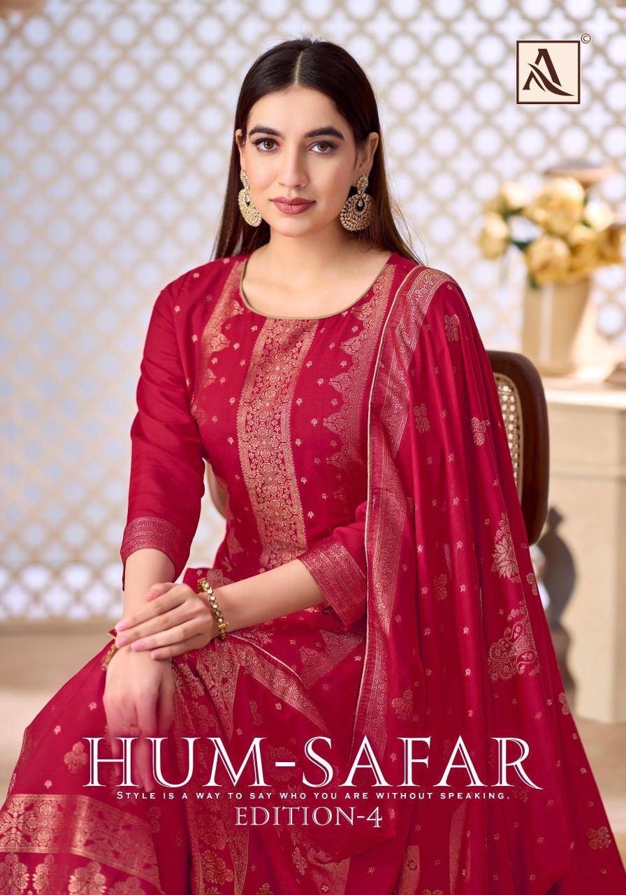 Alok suit hum-safar 4 Ladies dress material wholesalers in Delhi